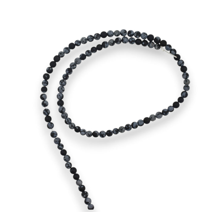 Sirag Obsidian mat sfere  4mm