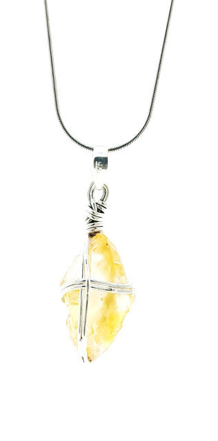 Pandant Argint cu Citrin