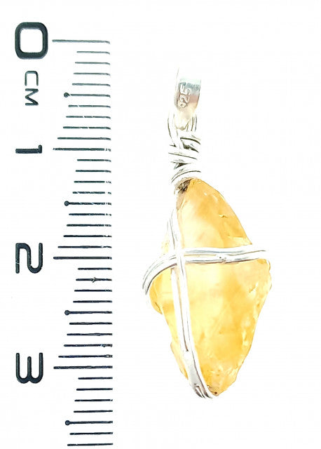 Pandant Argint cu Citrin