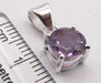 Pandantiv Argint 925 cu Ametist 1.6 cm lungime