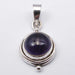 Pandantiv Argint 925 cu Ametist 2.5 cm lungime
