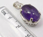 Pandantiv Argint 925 cu Ametist 2.6 cm lungime