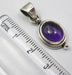 Pandantiv Argint 925 cu Ametist 3.0 cm lungime