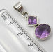 Pandantiv Argint 925 cu Ametist 3,1 cm lungime