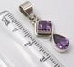 Pandantiv Argint 925 cu Ametist 3,3 cm lungime