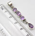 Pandantiv Argint 925 cu Ametist 4.6 cm lungime