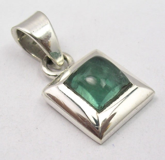 Pandantiv Argint 925 cu Apatit 2.4 cm lungime