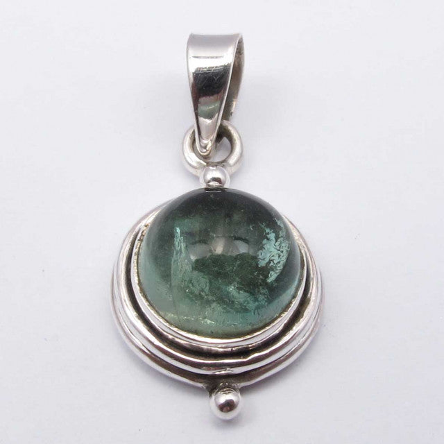 Pandantiv Argint 925 cu Apatit 2.5 cm lungime