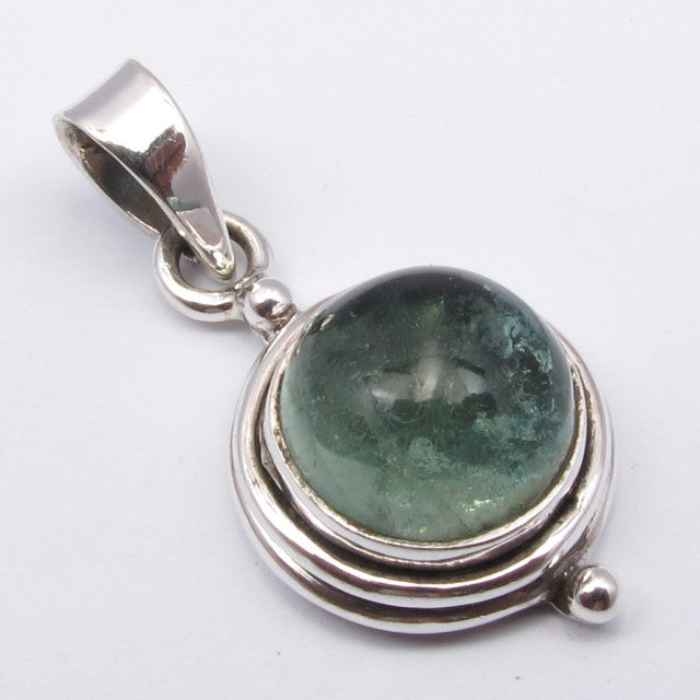 Pandantiv Argint 925 cu Apatit 2.5 cm lungime