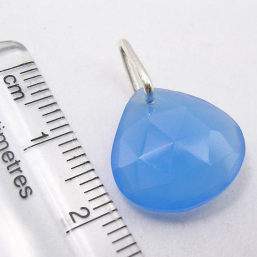 Pandantiv Argint 925 cu Calcedonie 2.1 cm lungime