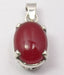 Pandantiv Argint 925 cu Carnelian 2,6 cm lumgime