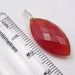 Pandantiv Argint 925 cu Carnelian 2.8 cm lungime