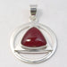 Pandantiv Argint 925 cu Carnelian 3,5 cm lungime