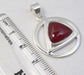 Pandantiv Argint 925 cu Carnelian 3,5 cm lungime