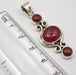 Pandantiv Argint 925 cu Carnelian 4,4 cm lungime