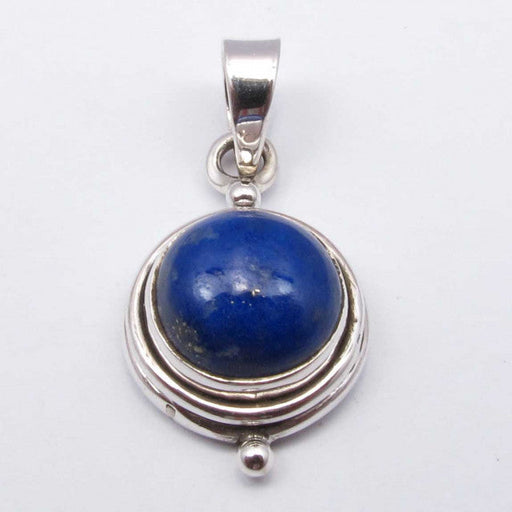 Pandantiv Argint 925 cu Lapis Lazuli 2.5 cm lungime