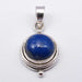 Pandantiv Argint 925 cu Lapis Lazuli 2.5 cm lungime