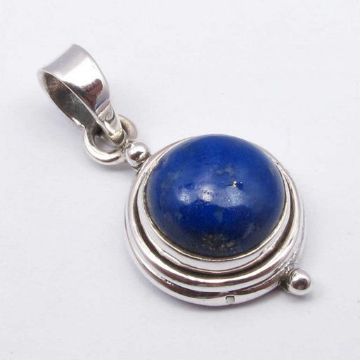 Pandantiv Argint 925 cu Lapis Lazuli 2.5 cm lungime