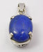 Pandantiv Argint 925 cu Lapis Lazuli 2.6 cm lungime