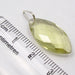 Pandantiv Argint 925 cu Lemon Cuart 2.8 cm lungime