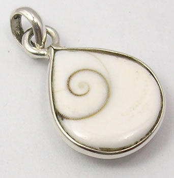 Pandantiv Argint 925 cu Ochiul lui Shiva 2.6 cm lungime