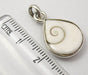Pandantiv Argint 925 cu Ochiul lui Shiva 2.6 cm lungime