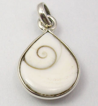 Pandantiv Argint 925 cu Ochiul lui Shiva 2.6 cm lungime