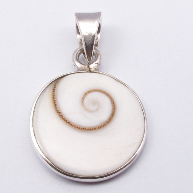 Pandantiv Argint 925 cu Ochiul lui Shiva 2.7 cm lungime