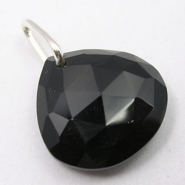 Pandantiv Argint 925 cu Onix Negru 2.1 cm lungime