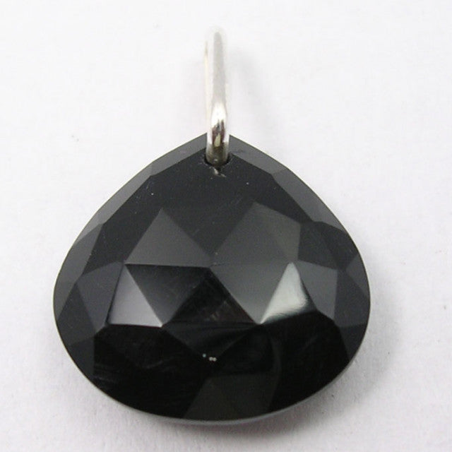 Pandantiv Argint 925 cu Onix Negru 2.1 cm lungime