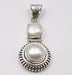 Pandantiv Argint 925 cu Perla Fresh Water 3.5 cm lungime