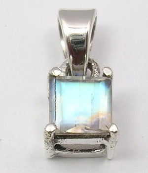 Pandantiv Argint 925 cu Piatra Lunii 1,4 cm lungime