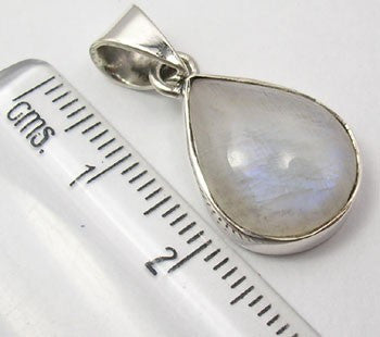 Pandantiv Argint 925 cu Piatra Lunii 2.5 cm lungime