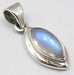 Pandantiv Argint 925 cu Piatra Lunii 2.5 cm lungime