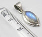 Pandantiv Argint 925 cu Piatra Lunii 2.5 cm lungime
