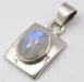 Pandantiv Argint 925 cu Piatra Lunii 2,7 cm lungime
