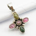 Pandantiv Argint 925 cu Turmalina, 3 cm lungime