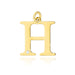 Pandantiv Aur 14K cu Diamant Natural 0.005 ct Litera H 10x10 mm