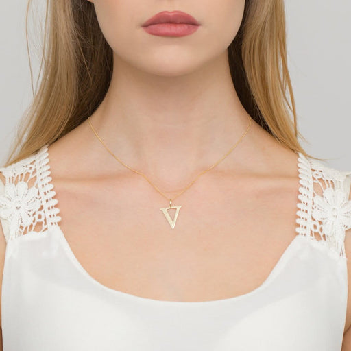 Pandantiv Aur 14K cu Diamante Naturale 0.01 ct