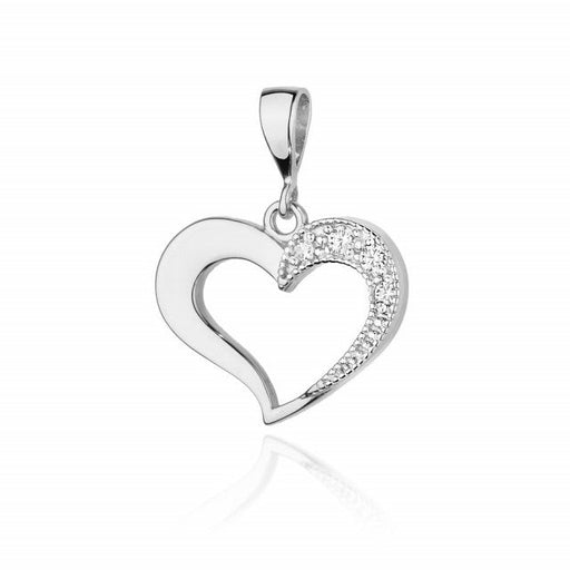 Pandantiv Aur 14K cu Diamante Naturale 0.08 ct