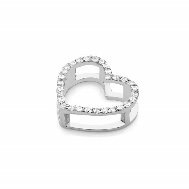 Pandantiv  Aur 14K cu Diamante Naturale 0.15 ct