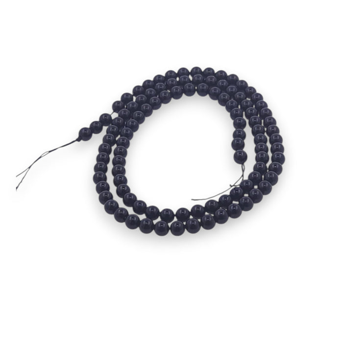 Sirag Perle de Mallorca negre 4 mm