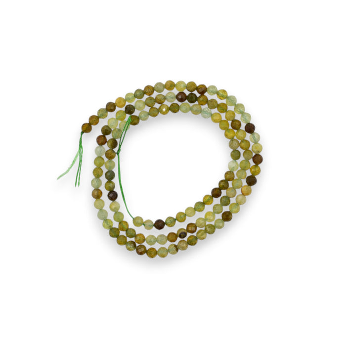 Sirag Peridot  sfere fatetate 3 mm