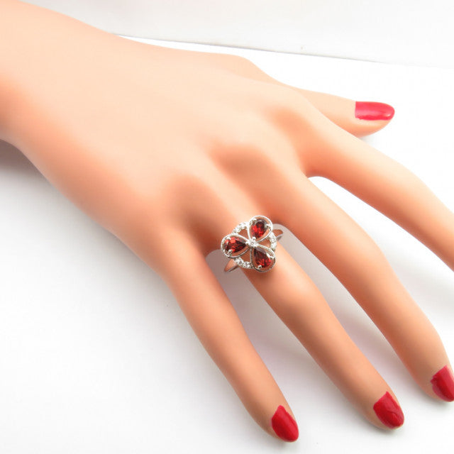 Set Argint 925 cu Garnet