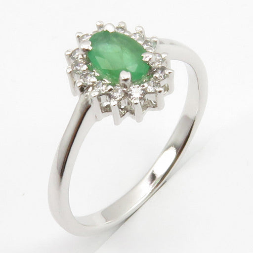 Set din Argint 925 cu Smarald