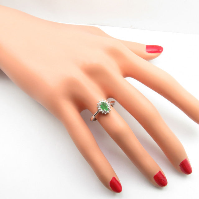 Set din Argint 925 cu Smarald