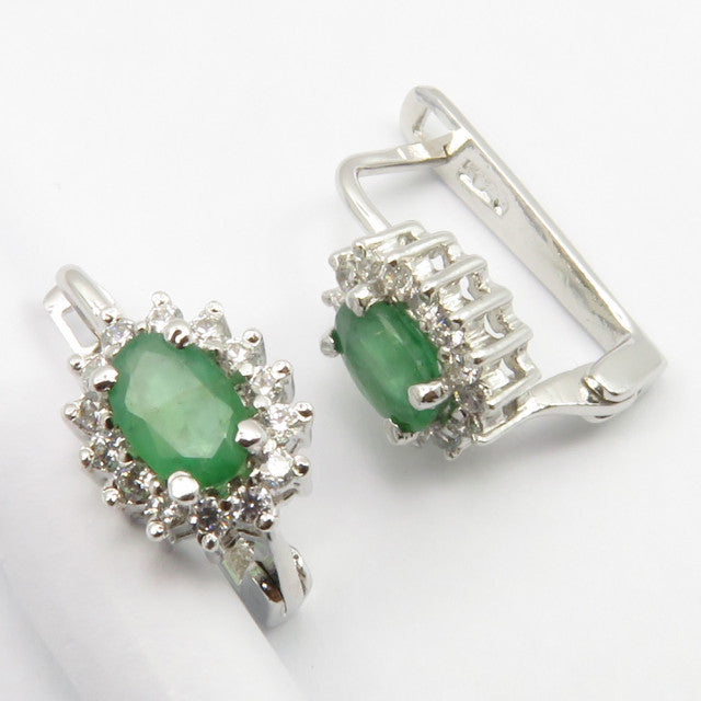 Set din Argint 925 cu Smarald