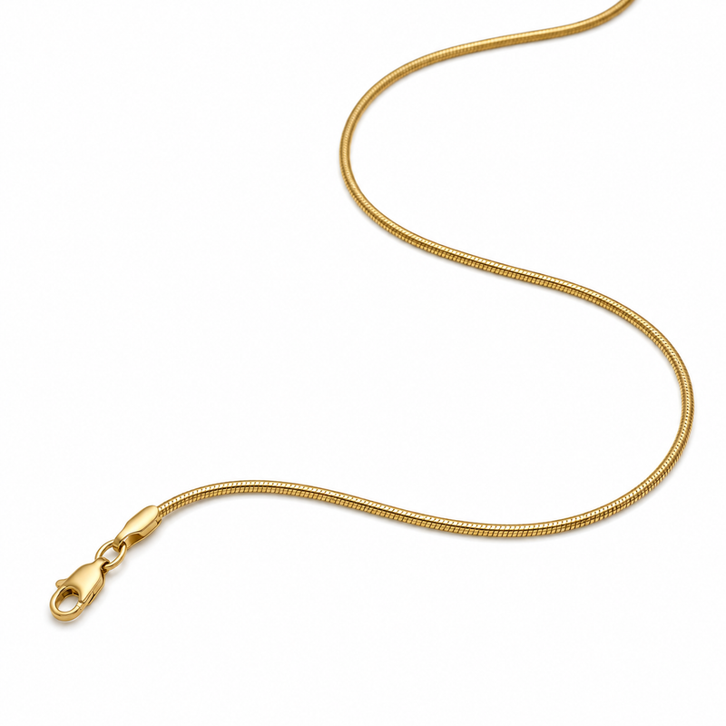 Lant Aur 14K Snake 45 cm 3.12 gr