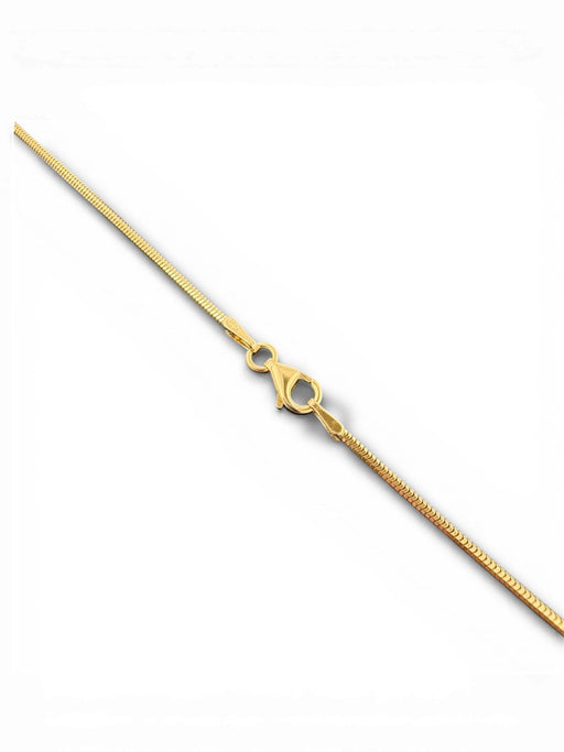 Lant Aur 14K Snake 45 cm