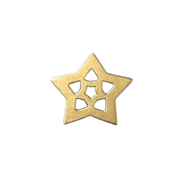 Pandantiv  Stea din AUR 14K– BSR066